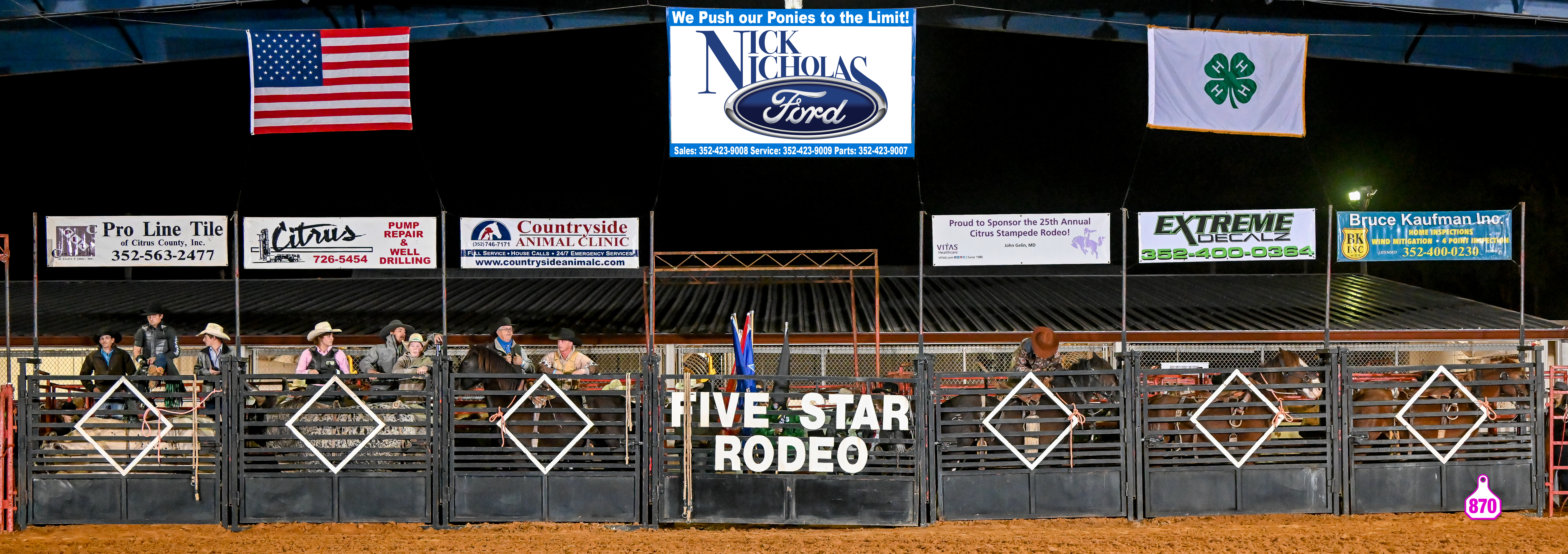 Citrus Stampede Rodea arena