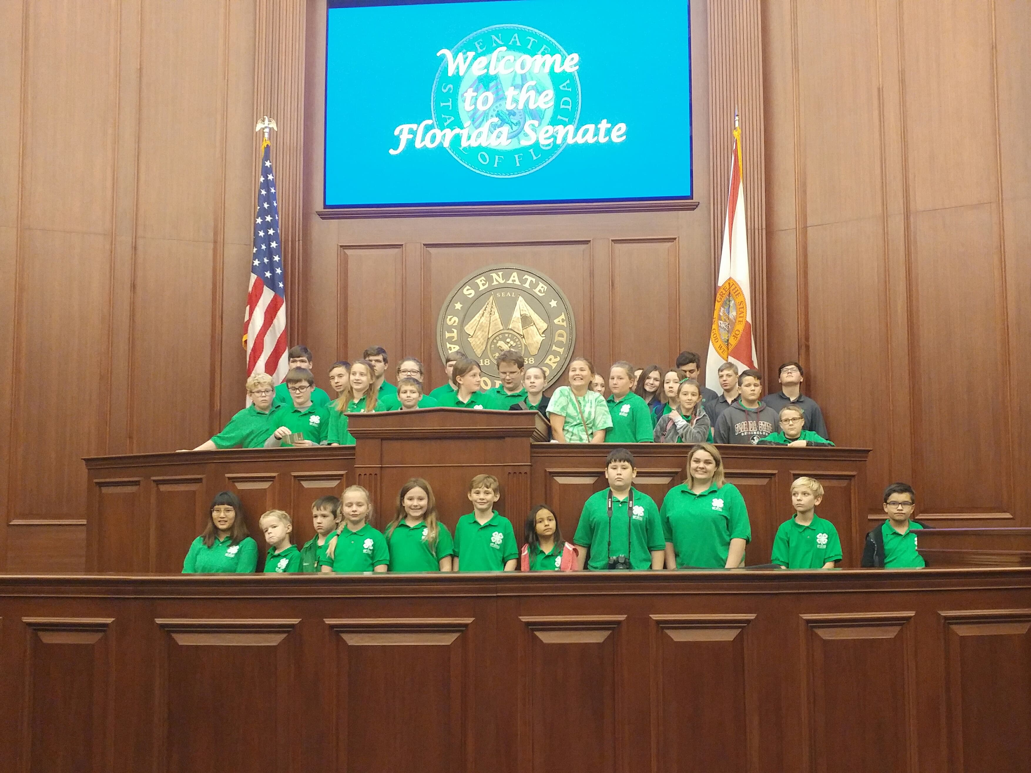 Franklin County 4H at the State Capitol