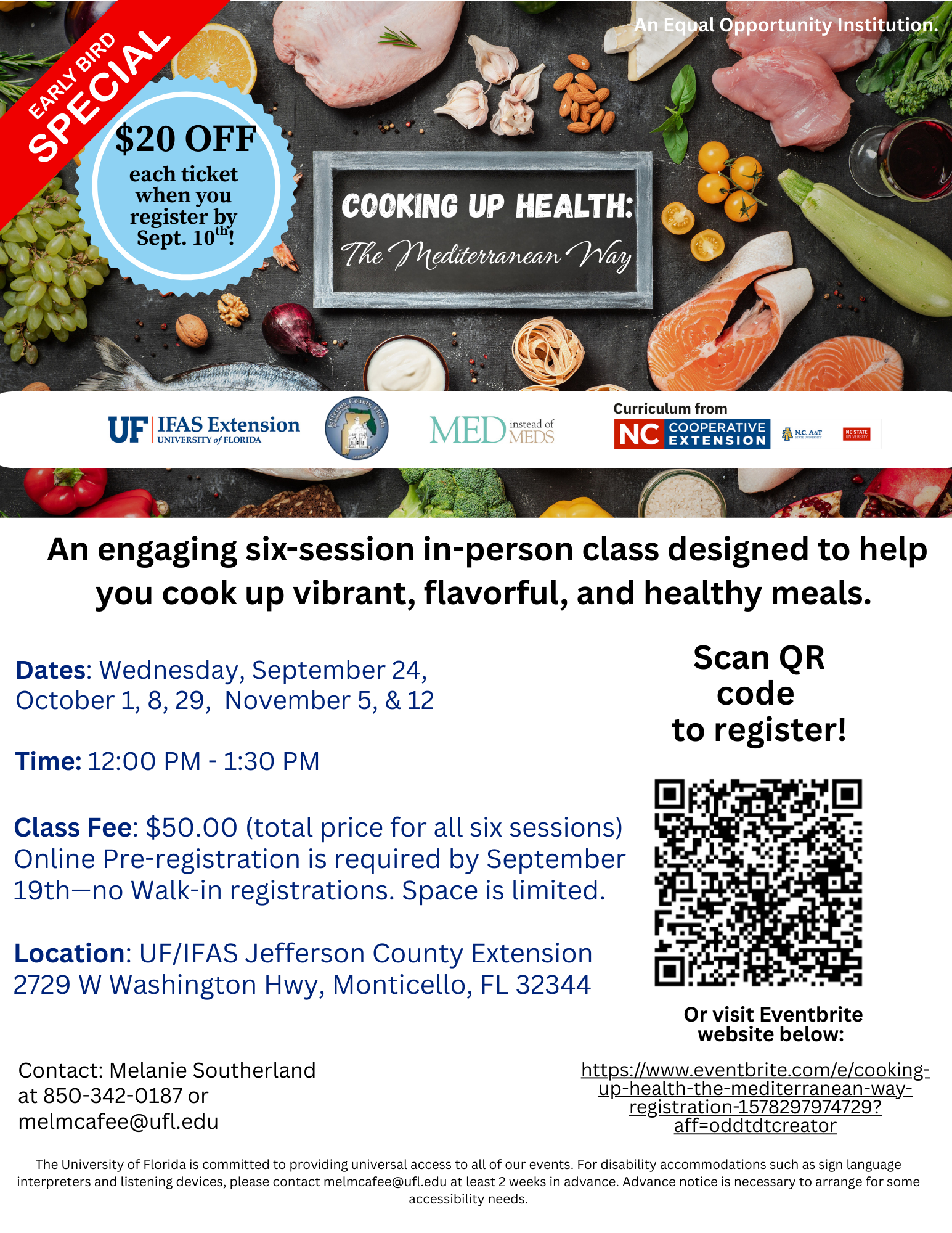 Cooking Up Health: The Mediterranean Way Banner