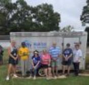 Master Gardener Volunteers by Habitat for Humanity trailer