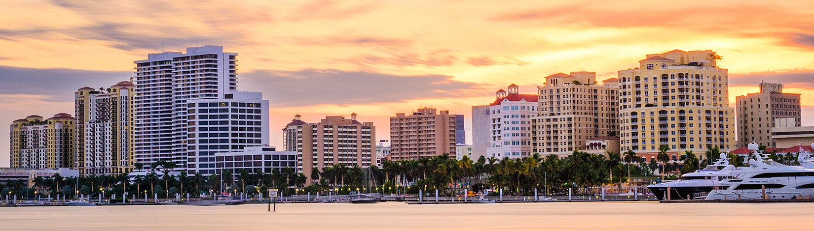 downtown west palm beach waterfront
