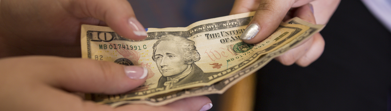 People Exchanging Money