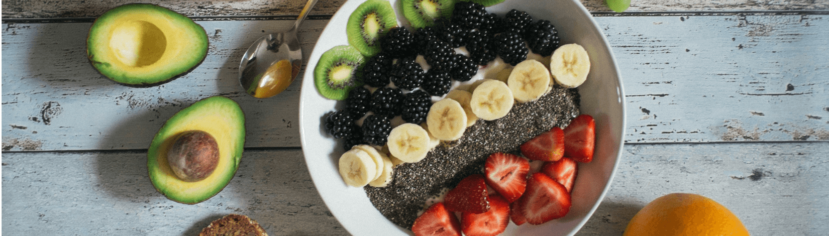 image of healthy breakfast fruit