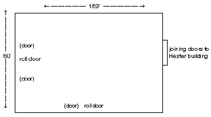 Dimensions of Daugharty Building